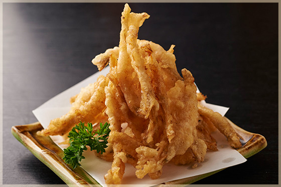 白海老の唐揚げ